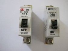 MEM EATON M6 TYPE 1/ TYPE B 32A  321 QEB MCB CIRCUIT BREAKER. 321QEB .321QB