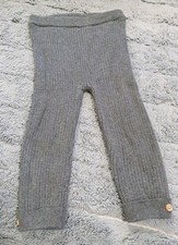 Thick Grey Winter Tights for