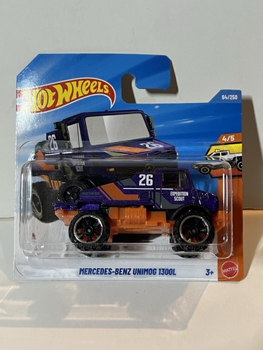 Hotwheels mercedes benz unimog - hotwheels,