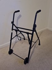 Pepe - Walking Frame with Wheels, Folding Zimmer for Adults, Narrow Mobility...