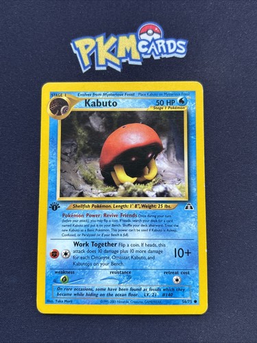 Pokémon tcg kabuto neo - pokémon,