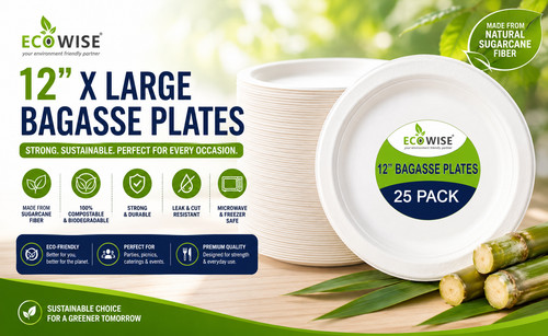 Strong large bagasse - ,