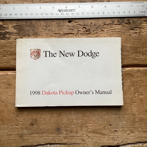 Owner manual for 1998 - owner’s,
