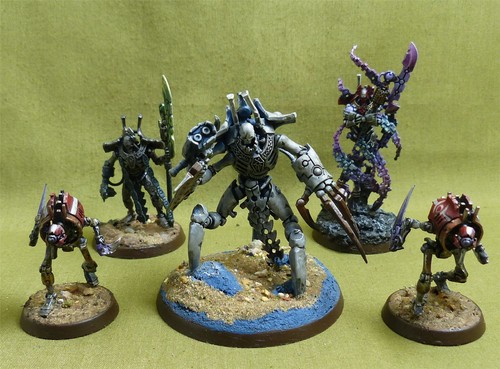 Necrons royal court painted - royal,