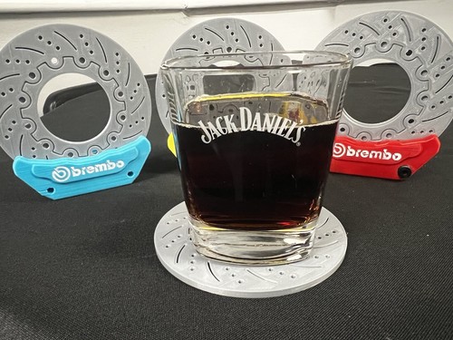 4pc set round - set, coasters