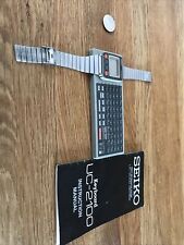 Vintage Seiko Digital Watch - Computer Watch 1980s - UW01-0010 UC2000 Rare Retro