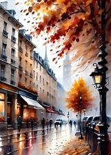 LONDON STREET ART CANVAS