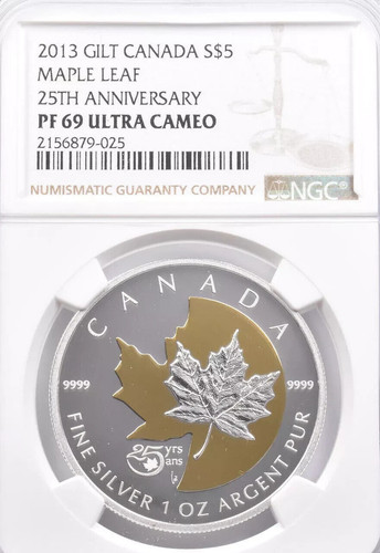 2013 canada oz silver - canada, $5