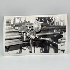 John Day Photo 1972 – Lang AM6 Lathe (1899) Gear Detail Harcombe Collection 8x5"
