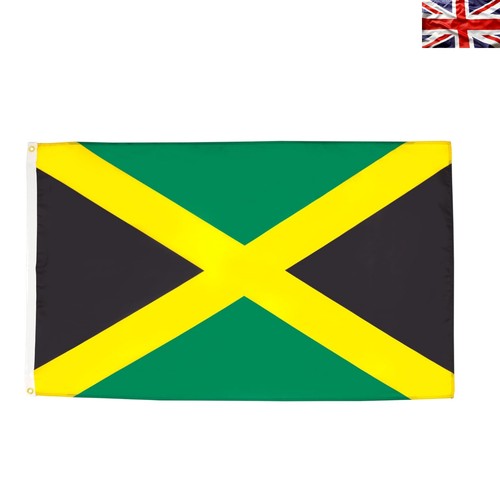 Celebratory jamaica flag - jamaica, 2x3