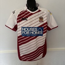 WIGAN WARRIORS ISC RUGBY LEAGUE SUPER LEAGUE 2014 HOME SHIRT SIZE Medium M