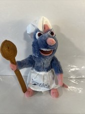 Ratatouille Remy Rat Plush Toy Disneyland Paris S6