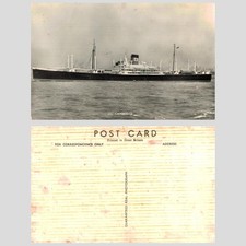 Vintage Postcard - M.V