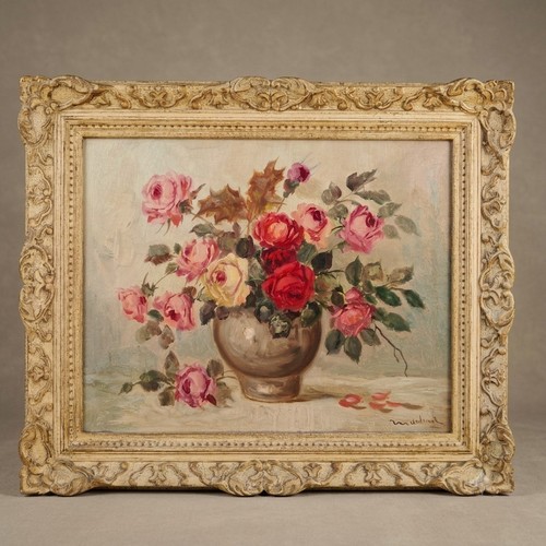 Vintage oil painting still - oil,
