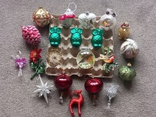 Set Of 21 Lovely Christmas Baubles