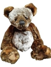 Charlie bear Plush Bear Brown and Cream Collectible Stuffed Animal