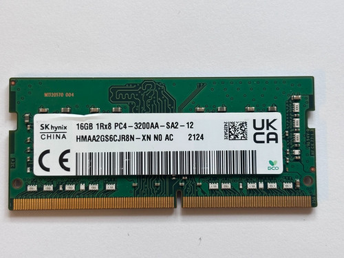 Hynix 16gb laptop ram - hynix,