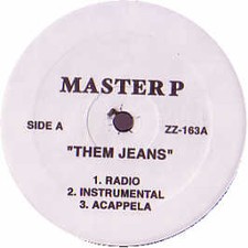 Master P / Sleep Brown Ft Outcast - Them Jeans / I Can't Wait - USA Promo 12"...