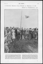 1900 BOER WAR British Flag Buried Pretoria Hoisted Potchefstroom Fusiliers (100)
