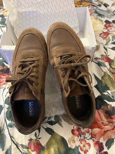 Geox suede blend lace - geox,