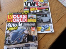 2x Volkswagen Magazines VWT, Volks World, October 2025, November 2025