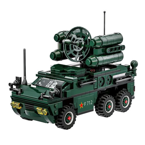 Anti aircraft missile vehicle - anti,