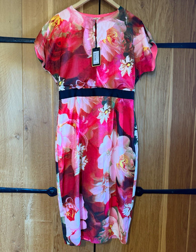 Ted baker pink floral dress - ted,
