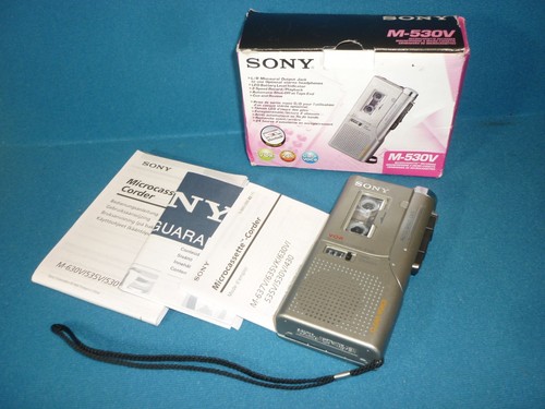 Sony 530v microcassette - sony,