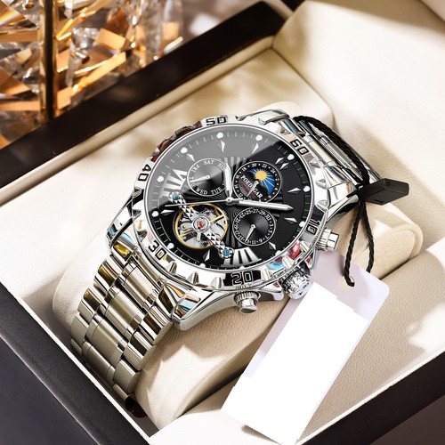 Men watch automatic mechanical - watch,