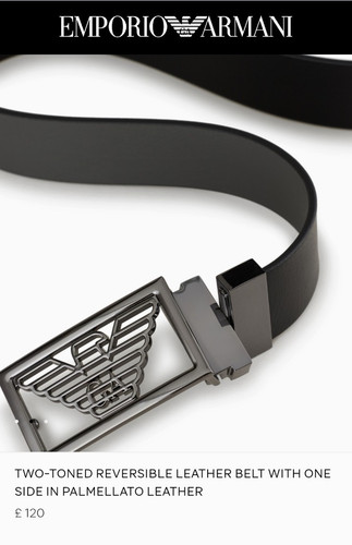 Emporio armani two - emporio, two-toned
