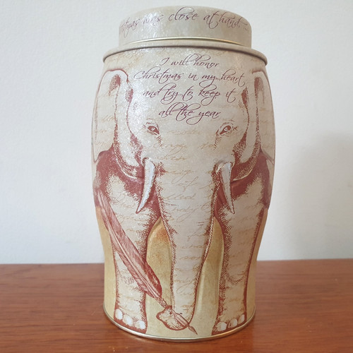 Williamson tea elephant caddy - williamson,