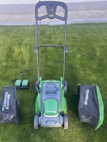 Cordless battery lawnmower 40v - battery,