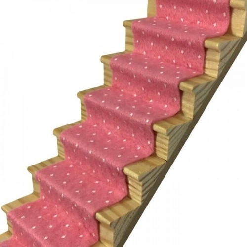 Rose pink spotted - rose, stair