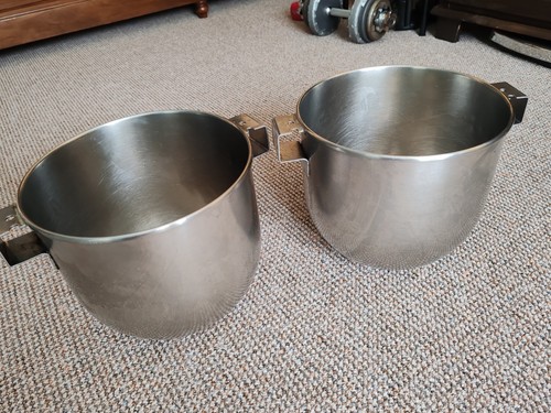 Two commercial mixer stainless - mixer,