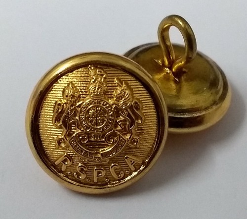 Vintage rspca buttons - vintage,