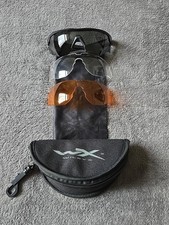 Military Sunglasses  Wiley X WX Rogue Comm Glasses - Matte Black Frame