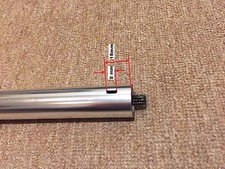 TUBE AND DRIVE SHAFT 26 MM 9 SPLINE 75 CM FITS STRIMMER TRIMMER 5 IN 1 & 2 in 1 
