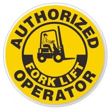 Authorized Forklift Operator