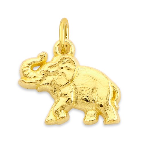 Solid gold elephant - solid,