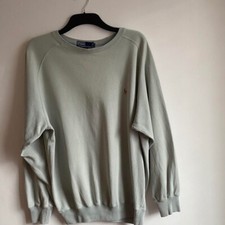 Unisex Polo Ralph Lauren cotton round neck fleece  size M ORIGINAL VINTAGE