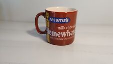 Mcvities Homewheat mug Milk Chocolate Biscuits Advertising Mug Cup Vintage