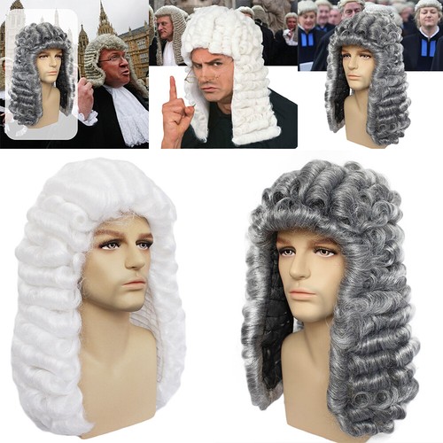 Judge colonial wig - judge,