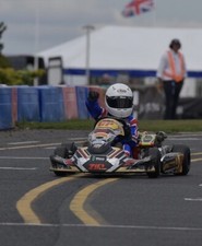 Kenzo Craigie British Kart Championship Race Winning Motor