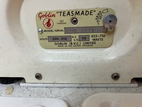 Goblin teasmade d25 fully - teasmade, d25.