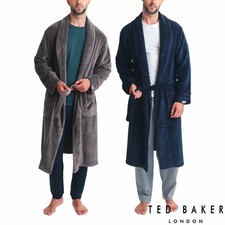 Ted Baker Men's Robe in Grey Christmas or Birthday and 2 Sizes S-M or L-XXL