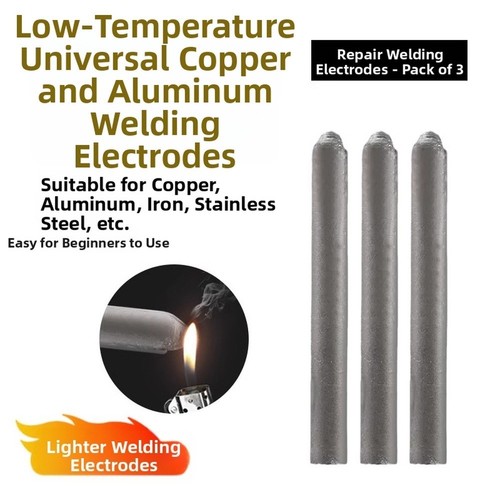 Brazing rod set 3pc - brazing,