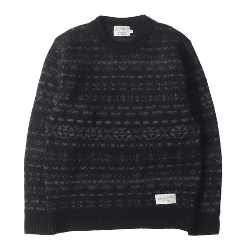 Knit black size - black, m