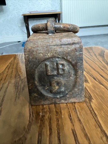 Vintage gpo 2lb cast - cast, iron