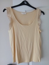 M And S Vest Top, Yellow