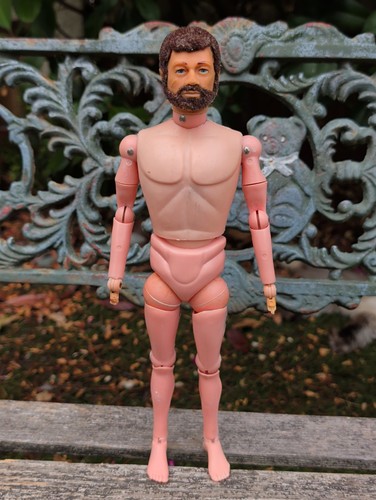 Vintage action man bearded - man,